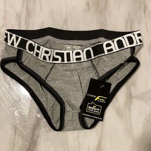 Andrew Christian cool flex w/show tagless briefs